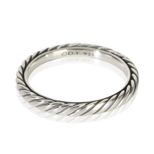 David Yurman Sterling Silver Cable Ring